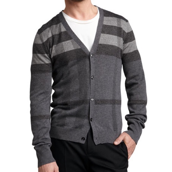 Burberry wool/cashmere sweater cardigan